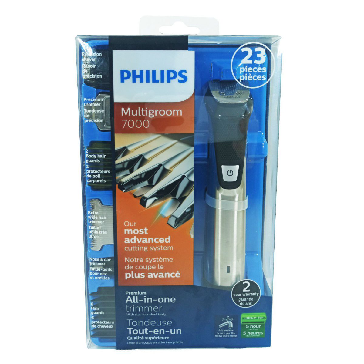 ست ماشین اصلاح موی صورت و بدن فیلیپس مدل MG7770/28 نمایندگی فیلیپس محصولات فیلیپس ریش تراش فیلیپس ریشتراش فیلیپس